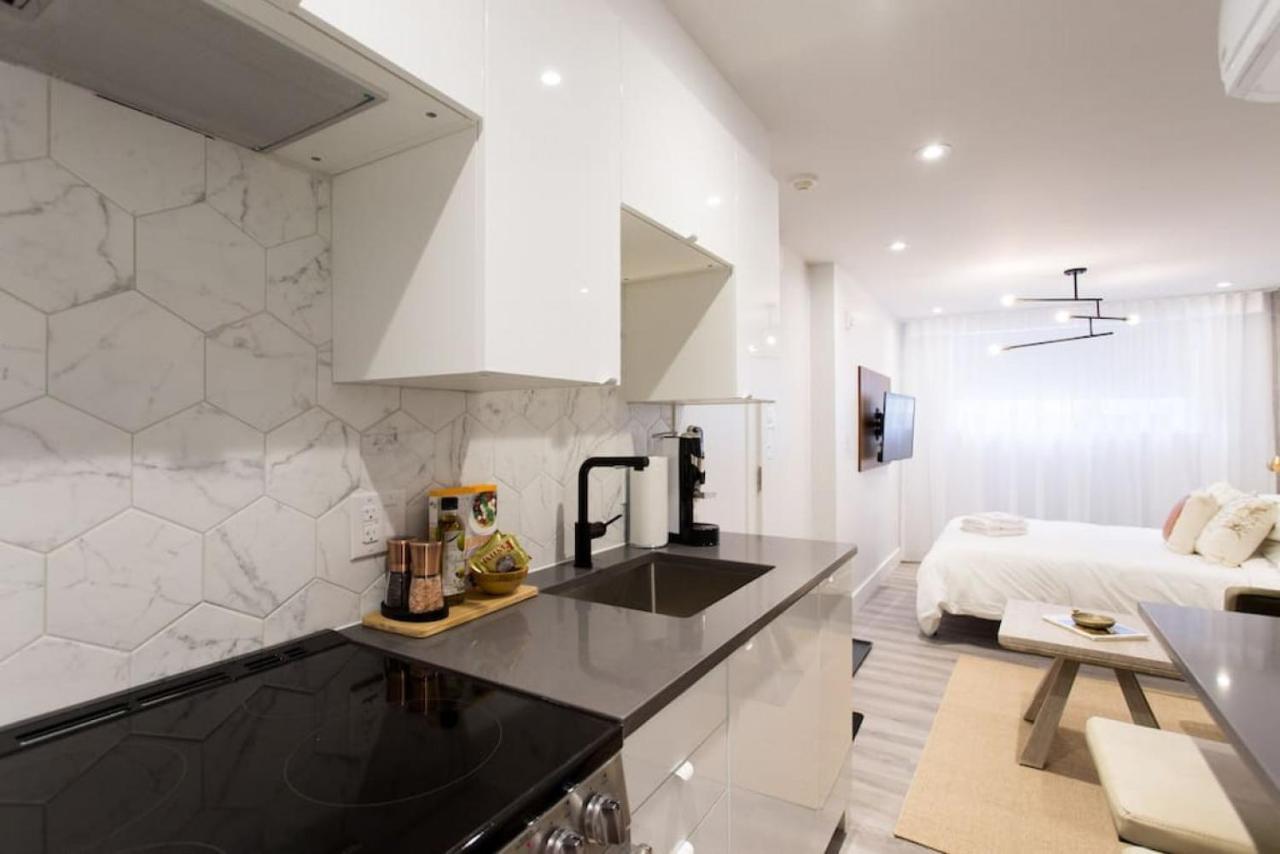 Palms Little Italy Studio With Full Bathroom By Denstays Μόντρεαλ Εξωτερικό φωτογραφία